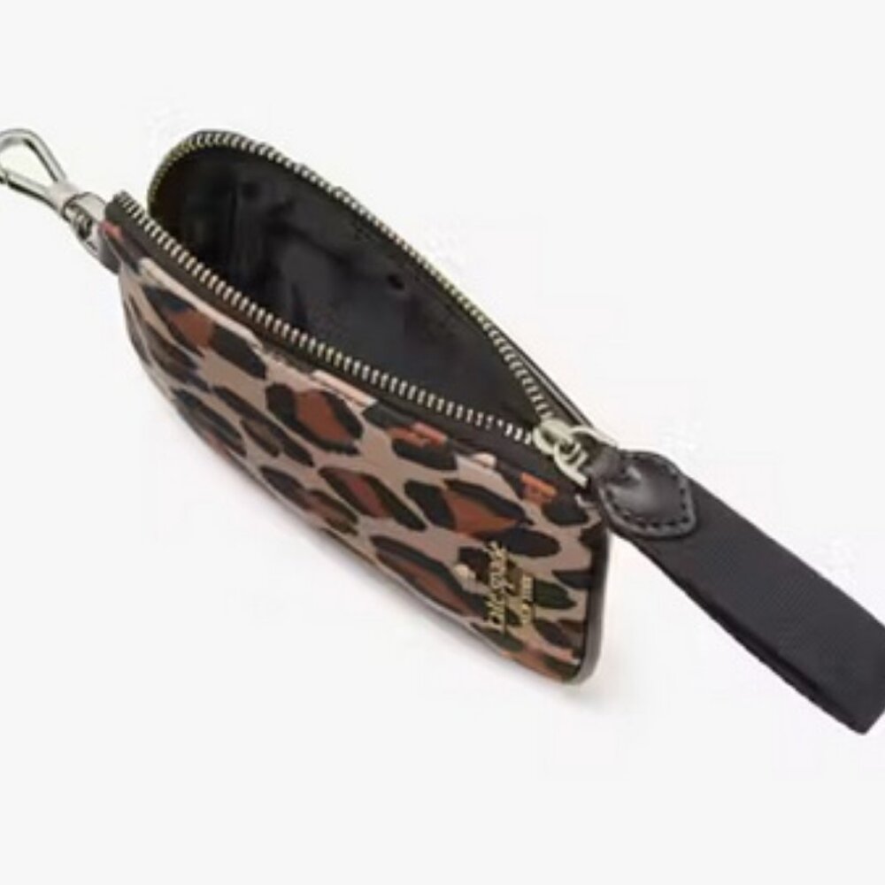 Kate Spade Leopard Phone Crossbody, Lanyard & Guitar Strap in Brown Multi, NWT - Picture 12 of 15